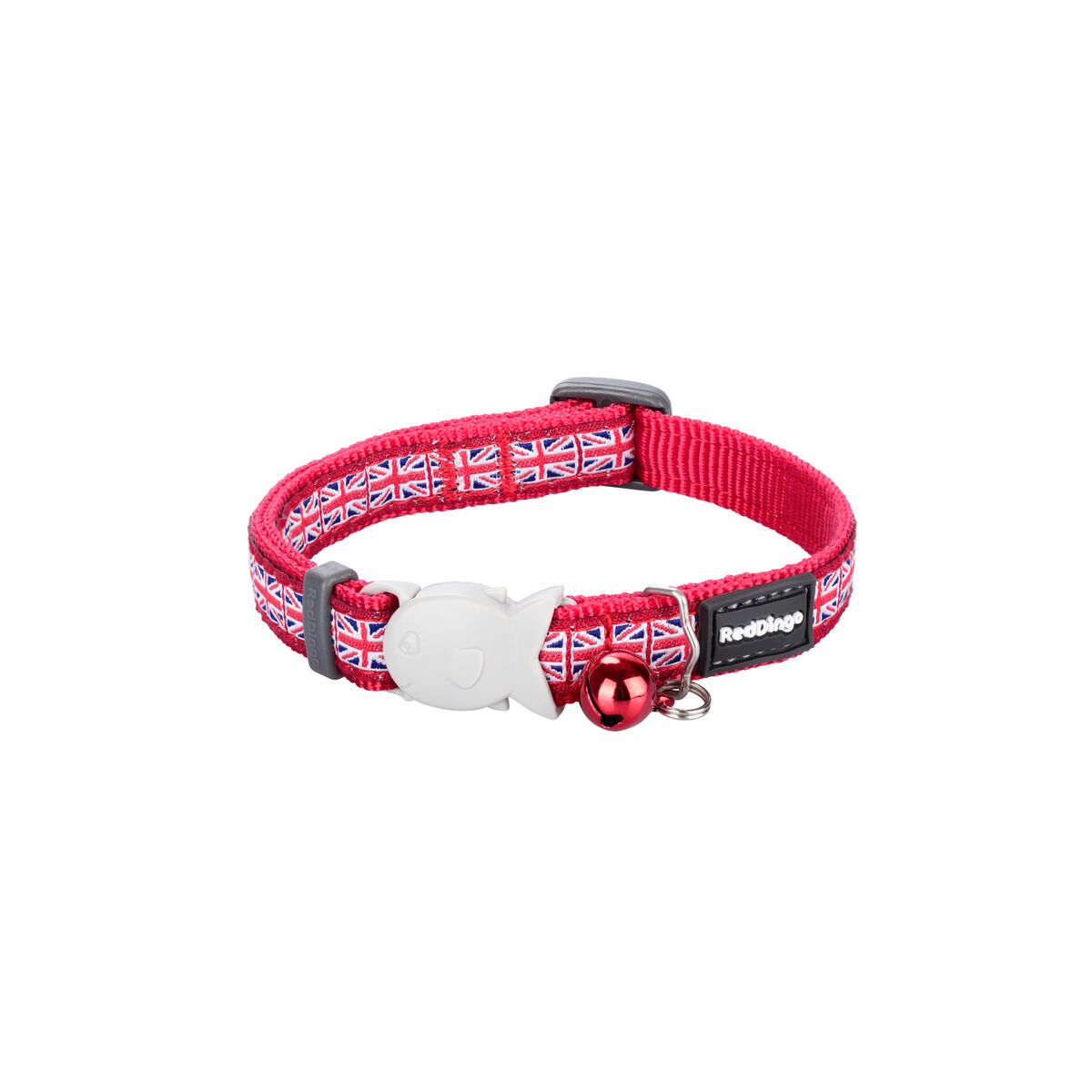 Koera kaelarihm Red Dingo STYLE UNION JACK FLAG 31-47 cm